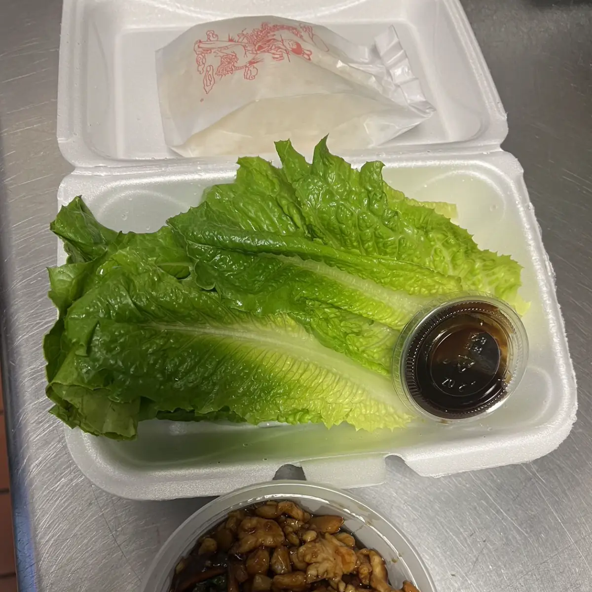Lettuce Wraps Chicken 生菜卷